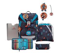 DerDieDas ErgoFlex Ninja Fighter - Set da 5 pezzi, Blu, ErgoFlex Set