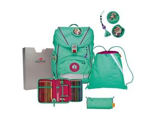 DerDieDas ErgoFlex Schulranzenset 5-teilig Peppermint Pony