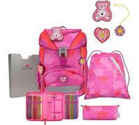 DerDieDas Set di zaini ErgoFlex 5 pezzi. Roses (TAS039622)