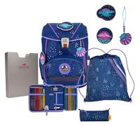 DerDieDas ErgoFlex - Set di 5 zaini per la scuola Deep Ocean, Deep Ocean, ErgoFlex Set
