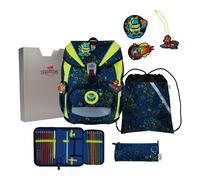 DerDieDas ErgoFlex Set di borse per la scuola 5 pezzi giallo