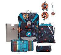 DerDieDas Set di zaini ErgoFlex 5 pezzi. Ninja Fighter (TAS039619)
