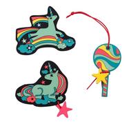 DerDieDas Wechselbuttons Rainbow Star