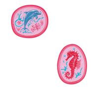 DerDieDas Wechselbuttons Set 2 teilig Coral Reef