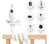 Derebir Supporto per fotocamera per neonati, compatibile con Philips Avent/Leapfrog LF2423/Babymoov/GHB/Hellobaby, la maggior parte dei baby monitor (18,5 pollici)