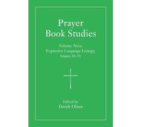 Derek A. Olsen Prayer Book Studies Volume Nine (Tascabile)