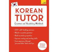 Derek Driggs Ji Korean Tutor: Grammar and Vocabulary Workbook (Learn (Tascabile)