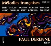 derenne/sauguet - melodies francaises