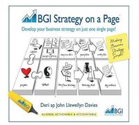 Deri Ap John Llewellyn Davies BGI Strategy on a Page (Tascabile)