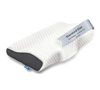 Derila Coprifedera Memory Foam Standard Size Bianco | Su misura per il cuscino Derila Standard. Cuscino non incluso. Tessuto morbido, lavabile in lavatrice.