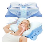 Derila Ergo Cuscino Cervicale Memory Foam - Cuscino a Farfalla con Tecnologia Avanzata per Dormire - Ideale per ogni Posizione del Sonno