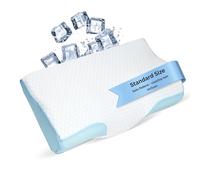 Derila Federa Rinfrescante Memory Foam Standard Size Bianco | Su misura per il cuscino Derila Standard. Cuscino non incluso. Effetto fresco, lavabile in lavatrice.