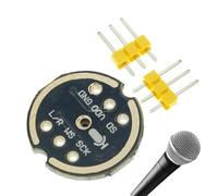 Derivazione del microfono MEMS, amplificatore per microfono a elettret - Amplificatore per modulo microfono con interfaccia I2s - Modulo di derivazione del microfono ad alta sensibilità per ESP32