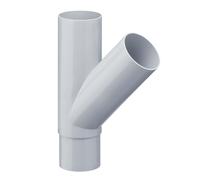 Derivazione per tubo di scarico 45 gradi in PVC