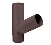 Derivazione per tubo di scarico 60 gradi in PVC