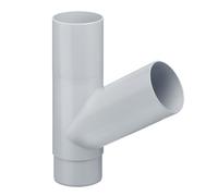 Derivazione per tubo di scarico 60 gradi in PVC