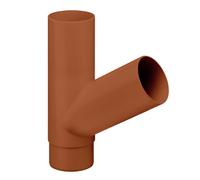 Derivazione per tubo di scarico 60 gradi in PVC