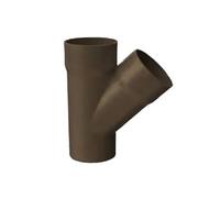 Derivazione per tubo pluviale in pvc 45° Ø 80