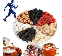 Derivemid Kidney tea formula Ginseng Six Treasure Tea - Kidney Detox Tea,Te Chino para Limpiar Los Riñones,Ginseng Five Treasures Tea Kidney Tea,Natural Organic Chinese Herbal Tea for Men Women (1)