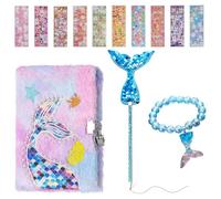 DERJDISF Diario Segreto Ragazza Unicorno - Diario Piccola con Lucchetto - Diario Unicorno - Perfetto Regalo di Compleanno o Natale per Piccola