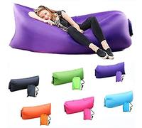 DERJLY Divano Gonfiabile a Sdraio Air, Divano ad Aria Air con Pacchetto Portatile,Divano Gonfiabile Campeggio per Viaggi, all'aperto, Campeggio, Escursionismo, Piscina e Feste in Spiaggia