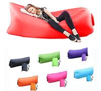 DERJLY Divano Gonfiabile a Sdraio Air, Divano ad Aria Air con Pacchetto Portatile,Divano Gonfiabile Campeggio per Viaggi, all'aperto, Campeggio, Escursionismo, Piscina e Feste in Spiaggia