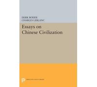Derk Bodde Essays on Chinese Civilization (Tascabile)