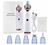 Derma Aspiratore Punti Neri 4 Testine Rimuovi Pori Viso Pulizia Facciale