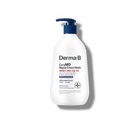 Derma B CeraMD Repair Cream Wash 400ml, Detergente viso e corpo cremoso senza profumo per pelli secche e sensibili pruriginose, gel doccia idratante profondo senza parabeni
