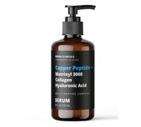 DERMA CLINICALS Copper Peptide + Matrixyl 3000, Collagene, Siero Acido Ialuronico per il viso, Siero Multileptide Rassodante E Riempitore, Antirughe, Siero Viso Anti-Aging