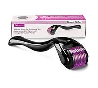 Derma Roller 0,5 mm 540-aghi Titanio Micro-ago Derma Rullo per Viso Pelle Ringiovanimento Anti-rughe Anti-invecchiamento Rigenerazione Della Pelle Perdita Capelli Acne Cicatrici Smagliature Viso Barba