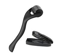 Derma Roller 0.5 mm, Dermaroller Micro Rullo con 540 Aghi in Acciaio Inossidabile Rullo Microneedling per Viso e Pelle, Anti-Rughe, Anti-Invecchiamento, Rigenerazione della Pelle, Cicatrici da Acne