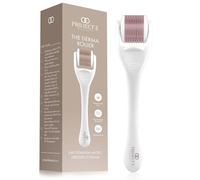 Derma Roller 540 micro aghi in titanio per il viso, strumento di bellezza per la cura della pelle del viso, kit dermaroller da 25 mm e 0,25 mm, per massimizzare la cura della pelle, per uomini e donne