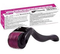 Derma Roller Boolavard® TM + custodia da viaggio GRATIS - Dermaroller con 540 aghi, istruzioni in italiano e inglese (2.5 mm)