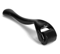Derma Roller in titanio, 540 microneedle, per la cura della pelle del viso, rughe, perdita di capelli, smagliature, ricrescita dei capelli, micro aghi professionali per derma con custodia, 1,0 mm