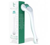 Derma Roller per cuoio capelluto, barba e viso, rullo per microneedling con 540 micro aghi in titanio da 0,25 mm, strumento per microneedle per capelli, strumenti per la cura della pelle per donne e