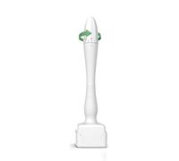 Derma Stamp regolabile con microneedling - 140 perni in titanio professionale Microneedle Dermapen per capelli, crescita barba, viso, corpo - la migliore alternativa al derma roller