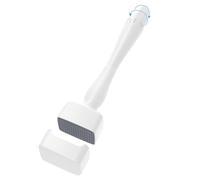 Derma Stamp regolabile per microneedling, 140 perni in titanio, timbro professionale per microneedling per la crescita di viso, corpo, capelli e barba. Regolabile da 0 a 3 mm, migliore alternativa al