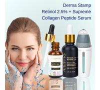 Derma Timbro Micro Aghi Regolabile Ago Viso / Capelli/Barba / Cute USA + Sieri