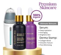 Derma Timbro Micro Aghi Regolabile Ago Viso / Capelli/Barba / Cute USA + Sieri