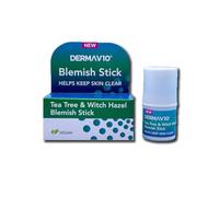 Derma V10 - Stick per imperfezioni, tea tree e amamelide, per una pelle più chiara, calmante e lenitiva, aiuta a bersaglio macchie e imperfezioni, per l'uso quotidiano, vegano