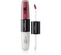 Dermacol 16H Lip Colour rossetto e lucidalabbra lunga tenuta colore 12 Trouble Free 2x4 ml