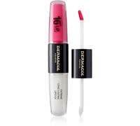 Dermacol 16H Lip Colour rossetto e lucidalabbra lunga tenuta colore 18 Cotton Candy 2x4 ml