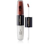 Dermacol 16H Lip Colour rossetto e lucidalabbra lunga tenuta colore 23 Mocha Brown 2x4 ml