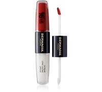 Dermacol 16H Lip Colour rossetto e lucidalabbra lunga tenuta colore 34 Vibrant Red 2x4 ml