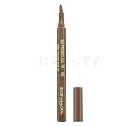 Dermacol 16H Microblade Tattoo Water-Resistant eyeliner per sopracciglia 1 ml Tonalità 01