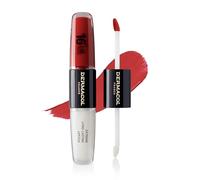 Dermacol Rossetto e Lucidalabbra 16H Lip Colour 2in1 lunga tenuta - n.34 Vibrant Red - 8 ml