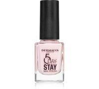Dermacol 5 Day Stay smalto per unghie lunga tenuta colore 06 First Kiss 11 ml