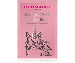 Dermacol Beautifying Peel-Off Metallic Mask maschera peel-off illuminante 15 ml