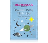 Dermacol Beautifying Peel-Off Metallic Mask maschera peel-off per una pulizia in profondità 15 ml